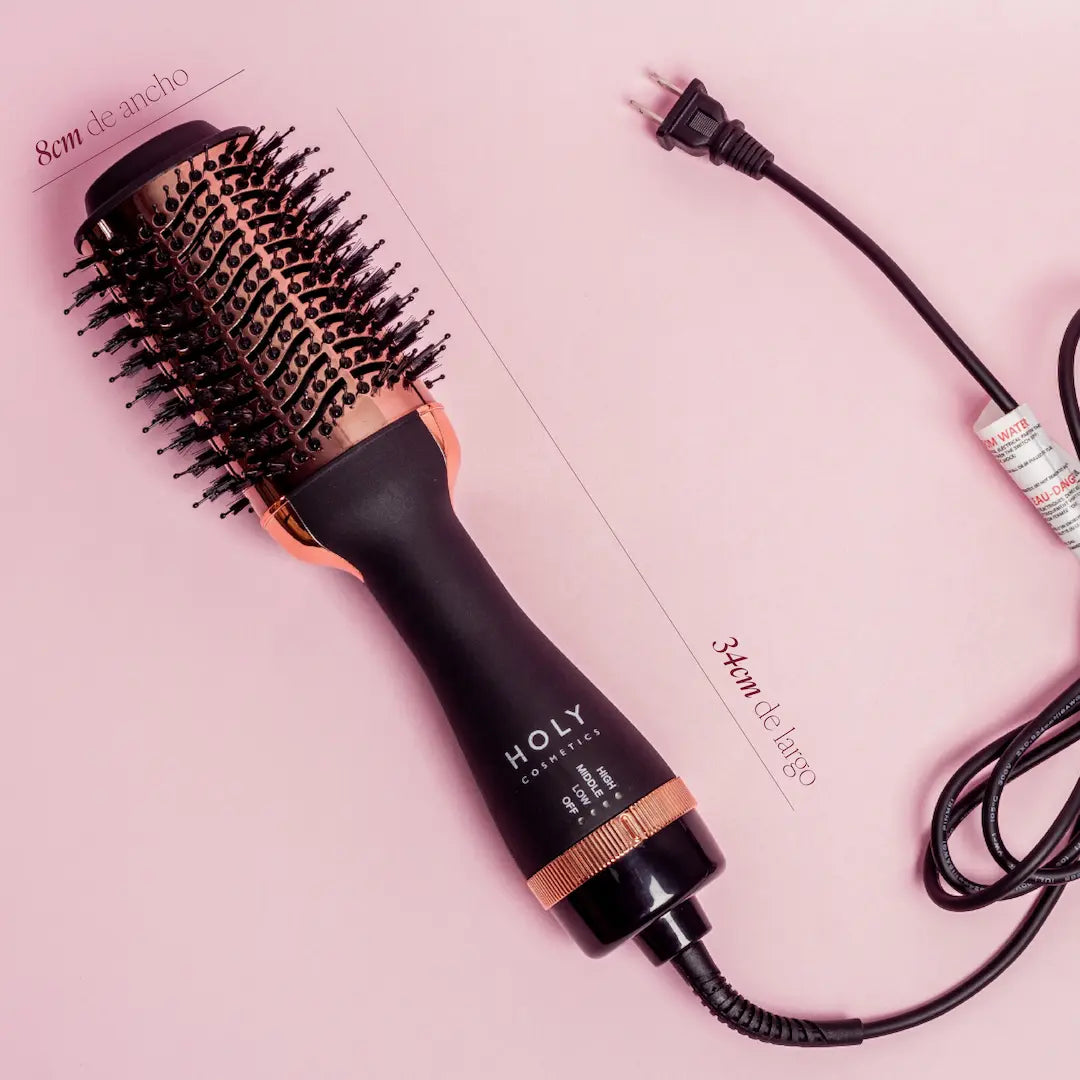 Cepillo Secador Oro Rosa Holy