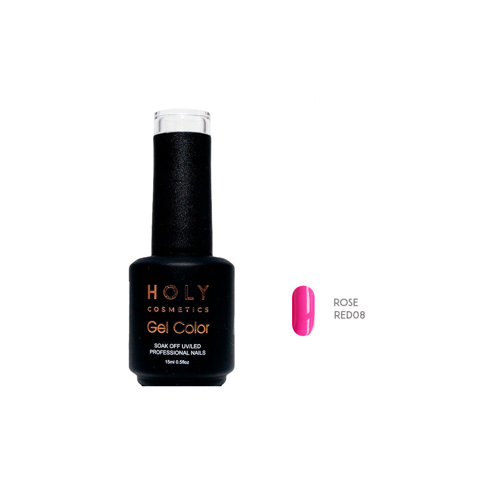 Esmalte Semipermanente Tonos Fucsia 15Ml Holy