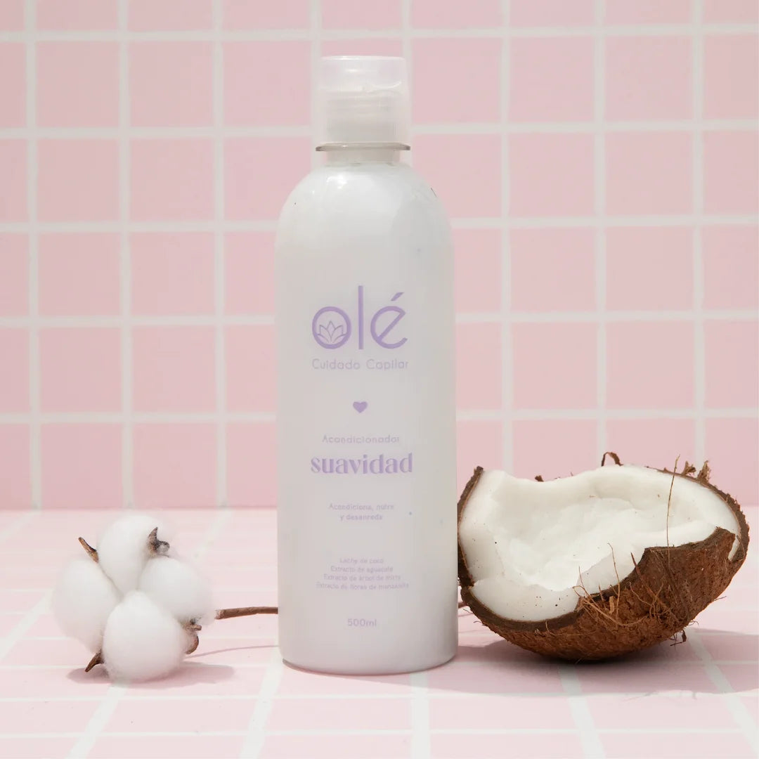 Acondicionador Hidratante de Algodón y Coco