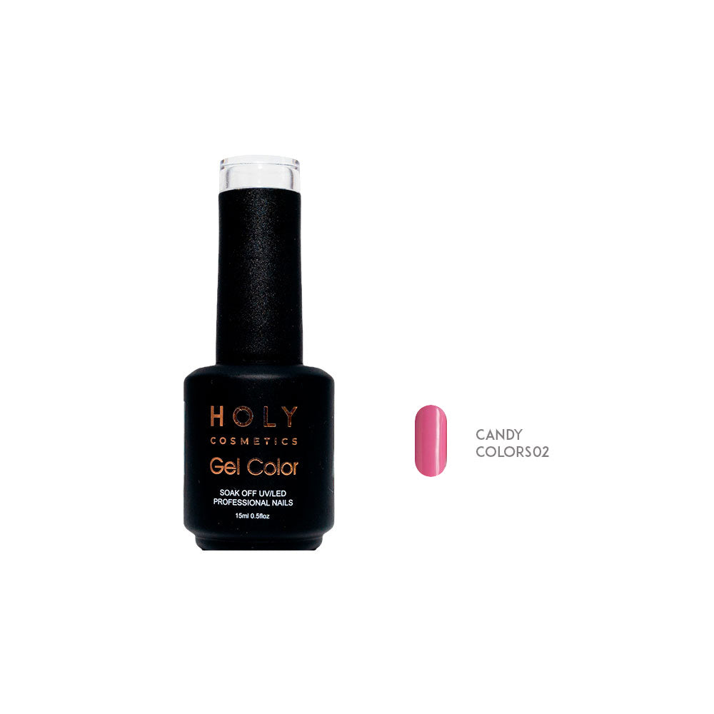 Esmalte Semipermanente Tonos Rosa 15Ml Holy