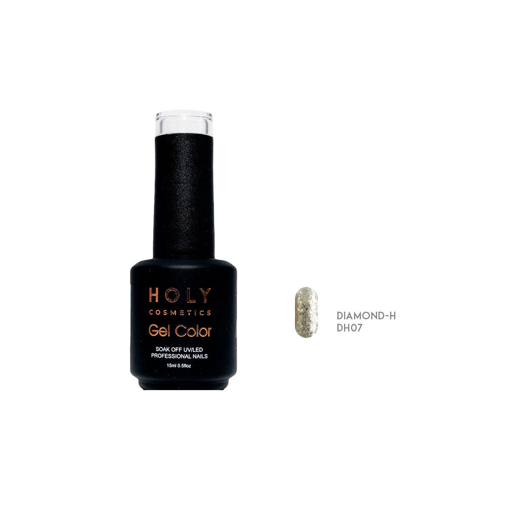 Esmalte Semipermanente Tonos Glitter 15Ml Holy