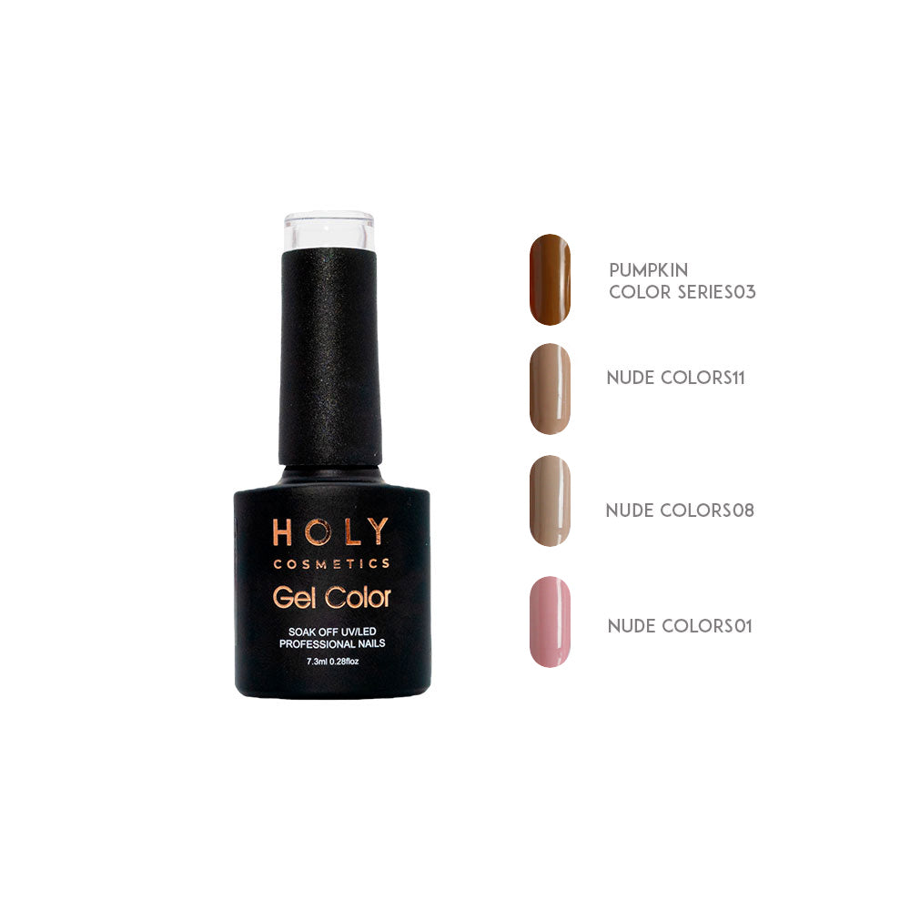 Esmalte Semipermanente Tonos Cafe 7.3Ml Holy