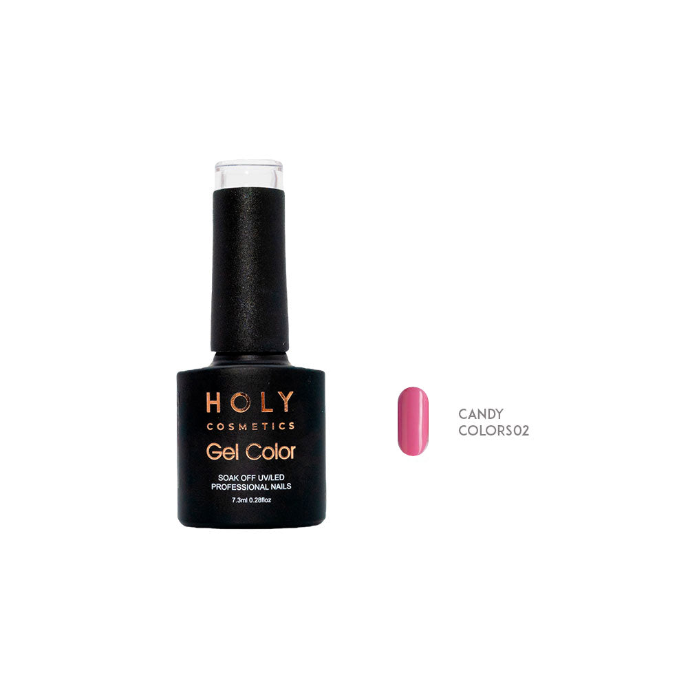 Esmalte Semipermanente Tonos Rosa 7.3Ml Holy
