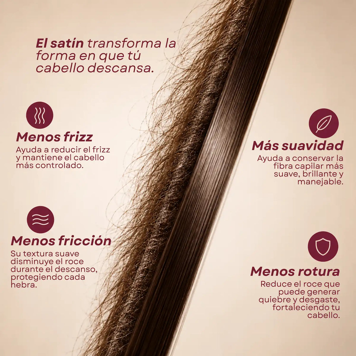 Ondas Sin Calor Rodillo Flexible de satin Holy - Gallery 3