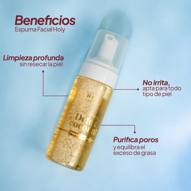 Espuma Facial Limpiadora Detox Coconut - Image 3