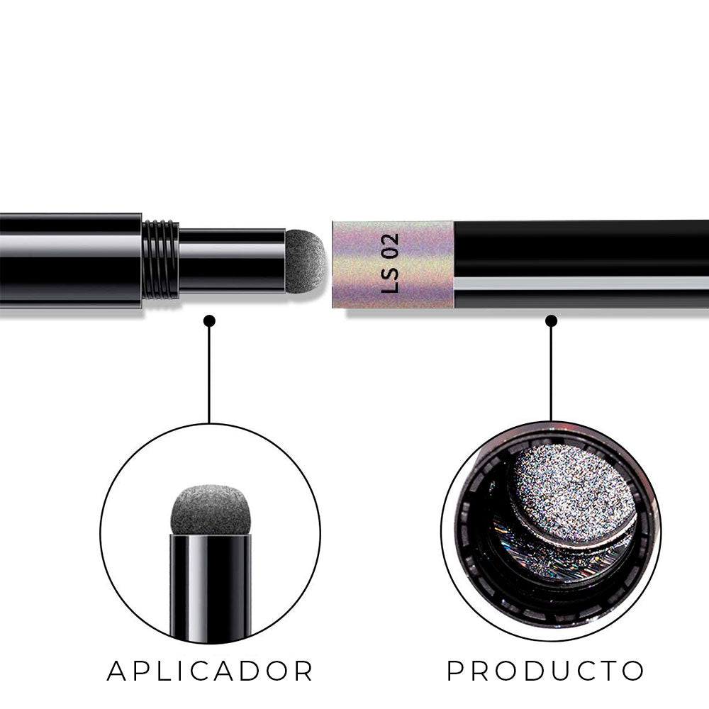 Lápiz con Efecto Espejo para Uñas