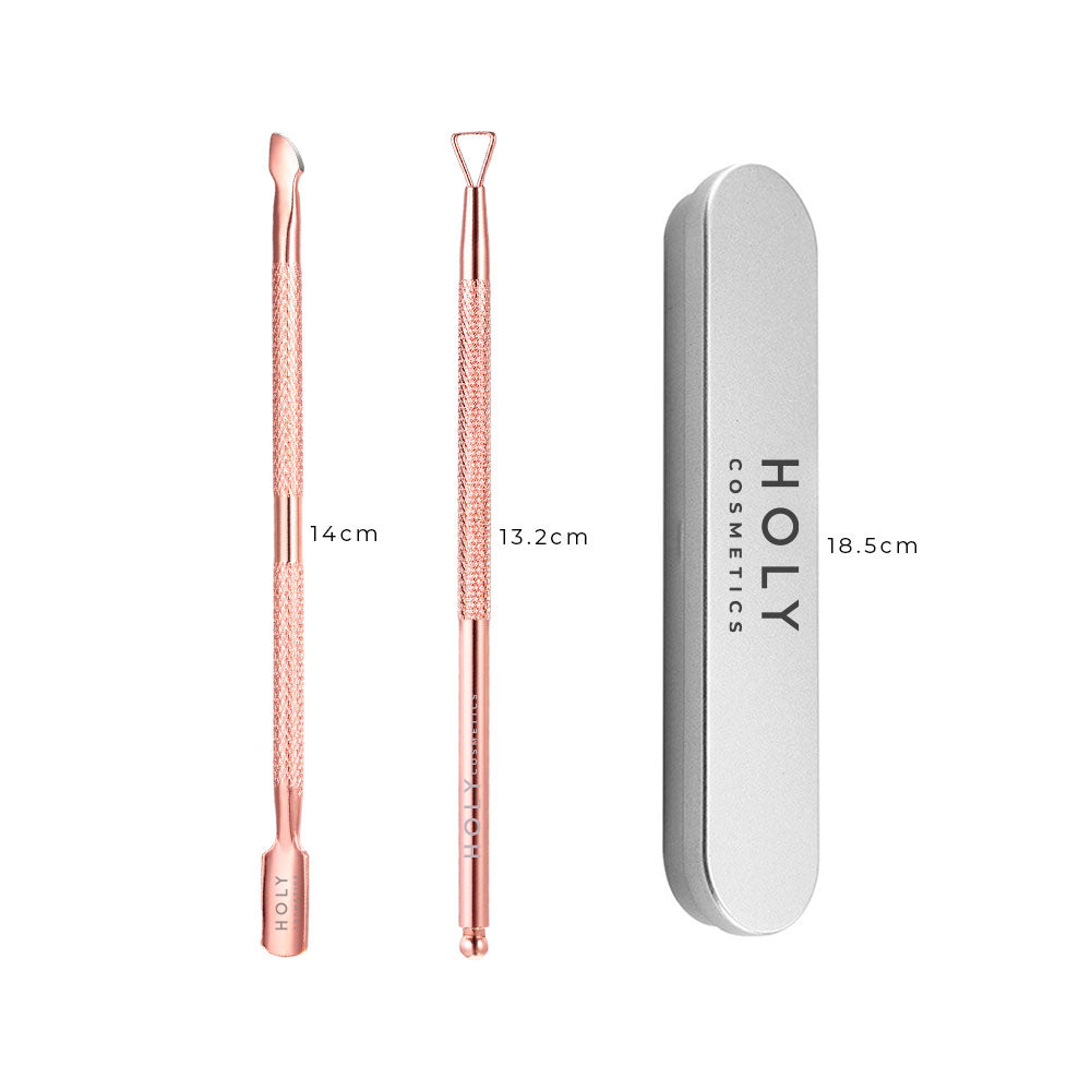 Kit Removedor y Empujador de Cutícula Holy