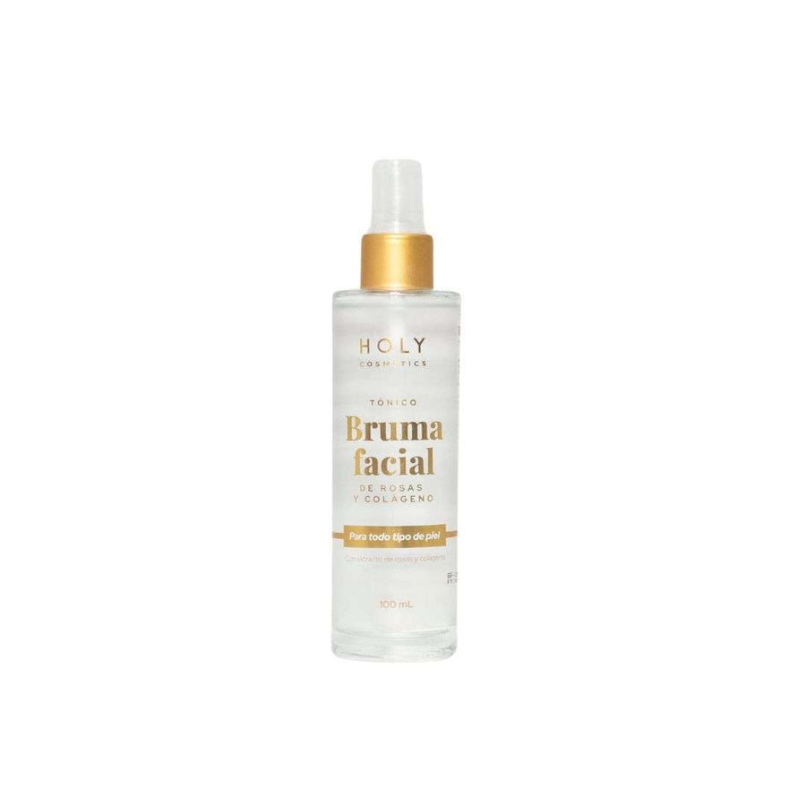 Tónico bruma facial de rosas y colágeno
