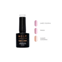 Esmalte Semipermanente Tonos Rosa Pastel 7.3Ml Holy