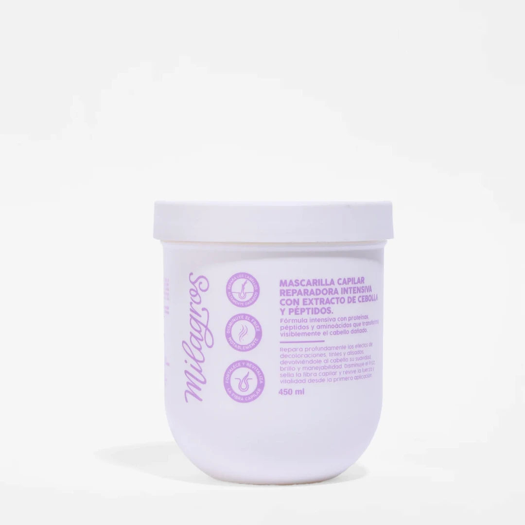 Mascarilla Capilar Repación Intensiva de Cebolla y Peptidos