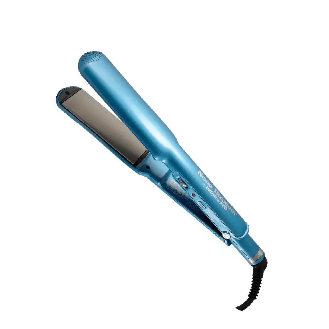 Plancha Babyliss Nano Titanium Ancha Azul 1"½