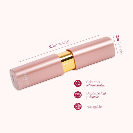 Muestra de la maquina depiladora facial 2 en 1