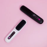 Cepillo Eléctrico Alisador Portátil con Pantalla