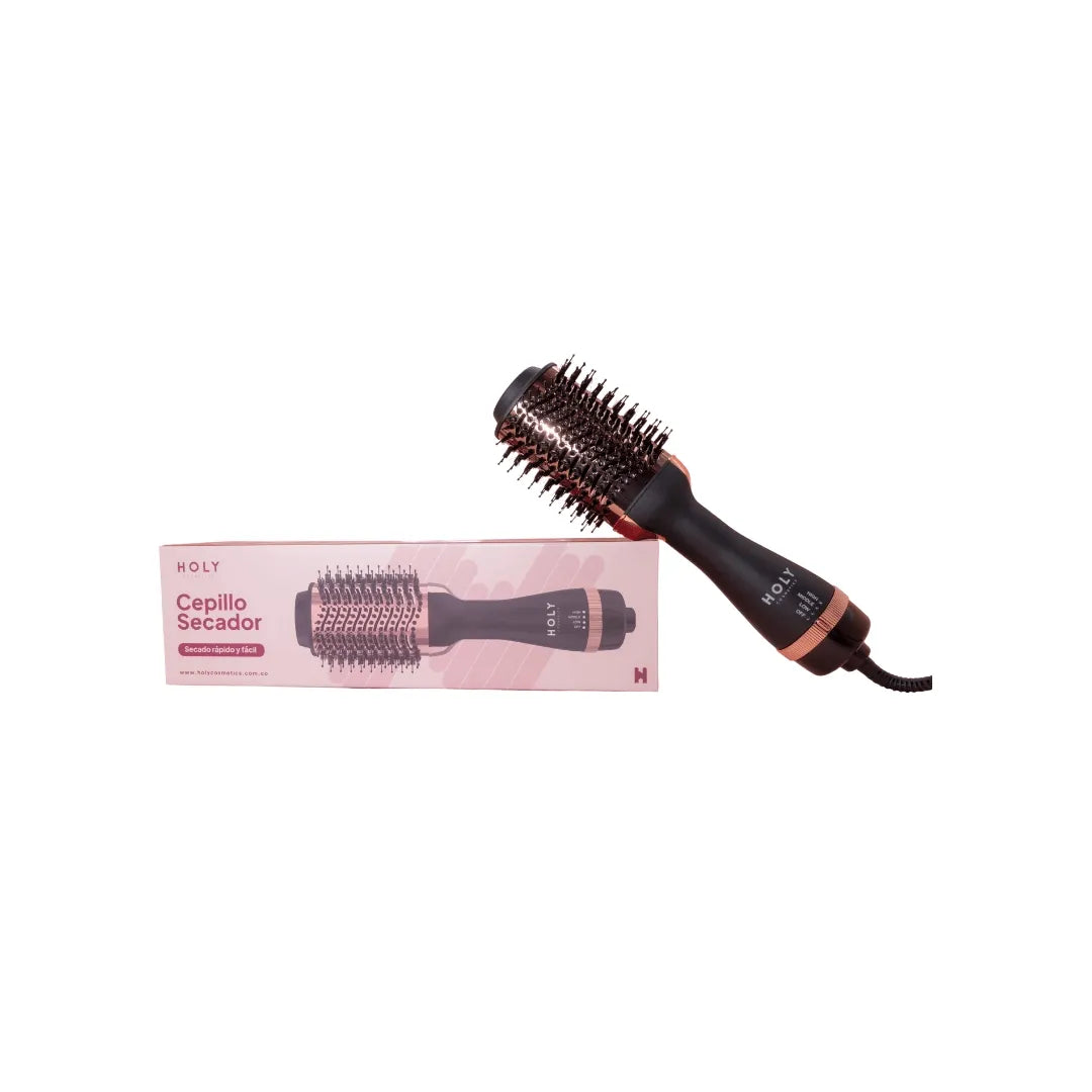 Cepillo Secador Oro Rosa Holy