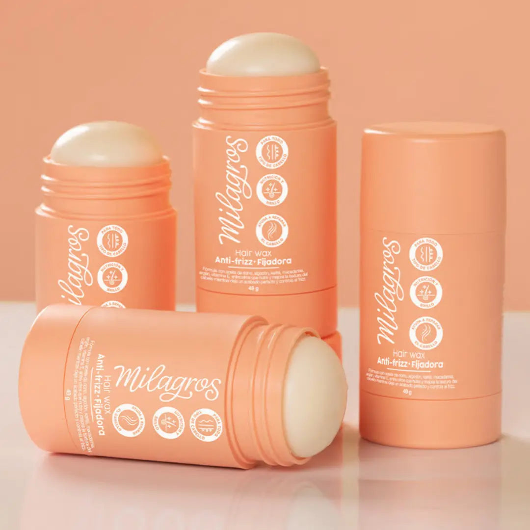 Cera Capilar Stick Antifrizz Milagros