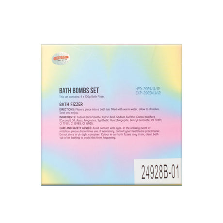 Set de Bombas Efervescentes Exfoliantes E Hidratantes