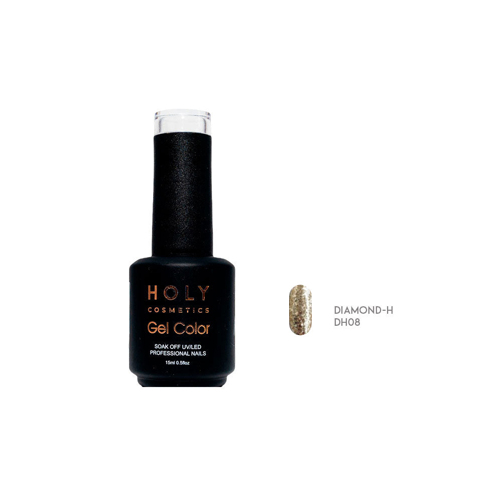 Esmalte Semipermanente Tonos Glitter 15Ml Holy
