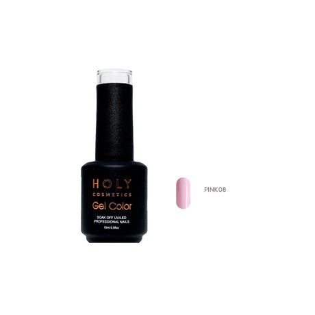 Esmalte Semipermanente Tonos Rosa Pastel 15Ml Holy