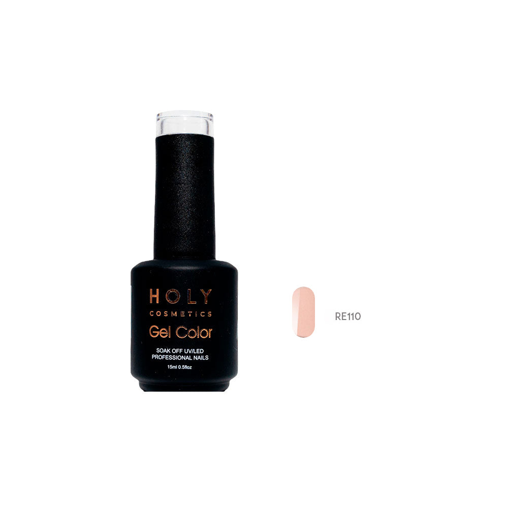 Esmalte Semipermanente Tonos Rosa con Brillo 15Ml Holy