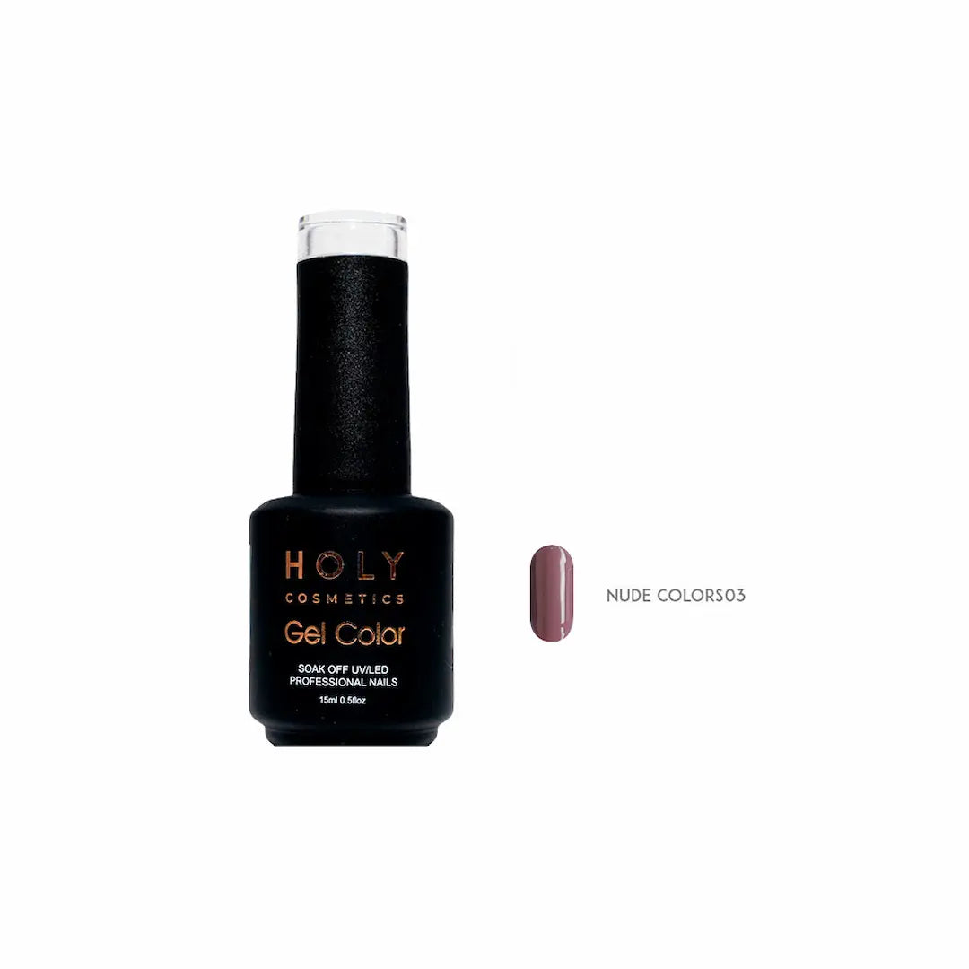 Esmalte Semipermanente Tonos Nude 15Ml Holy