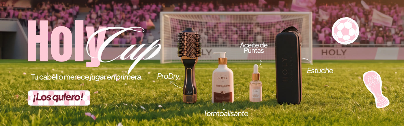 Colección de productos de categoria de cabello Holy Cosmetics