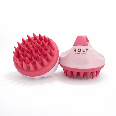 Cepillo Masajeador de Silicona para Cuero Cabelludo Holy