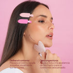 Gua Sha Facial de Cuarzo Rosa Holy - Thumbnail 3