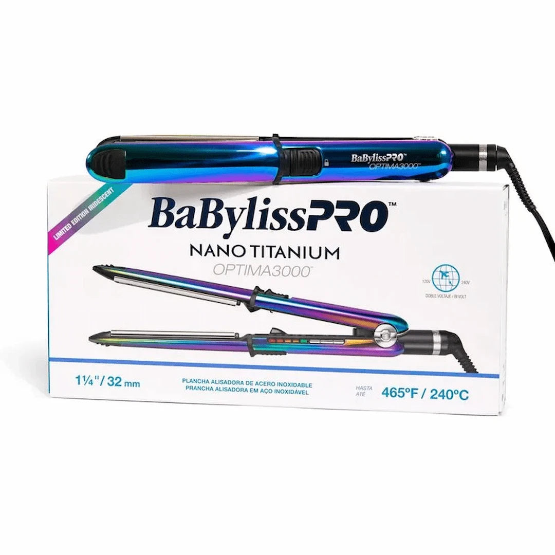 Plancha Profesional Babyliss Pro Optima 3000 Rainbow 1″¼ - Gallery 3