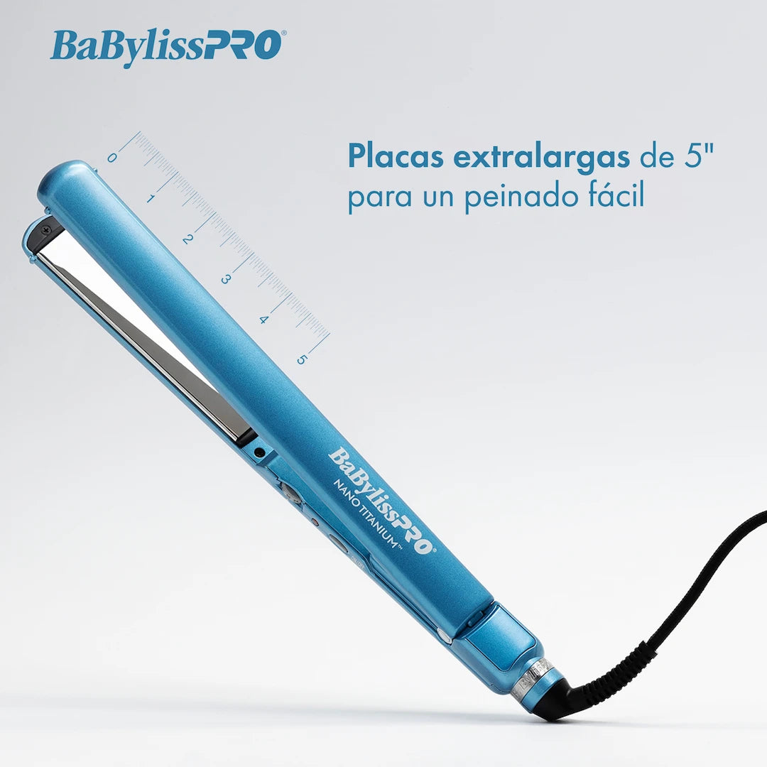 Plancha Profesional Nano Titanium Ultra Delgada 1”