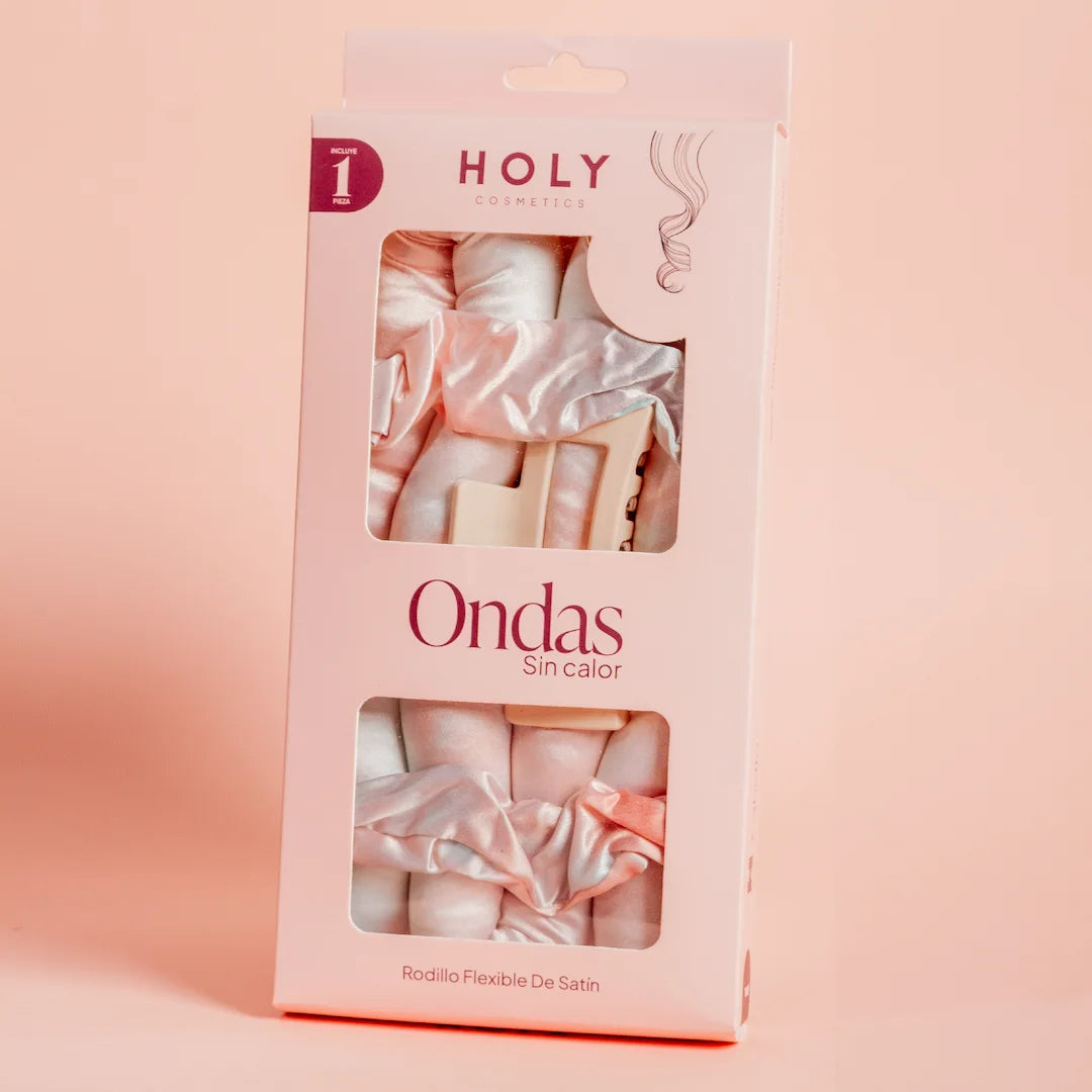 Ondas Sin Calor Rodillo Flexible de satin Holy - Gallery 2