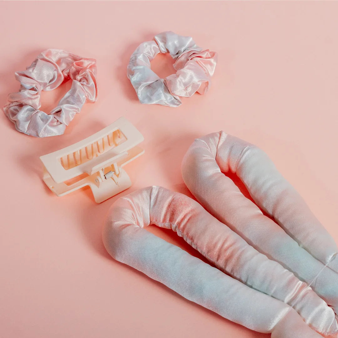 Ondas Sin Calor Rodillo Flexible de satin Holy